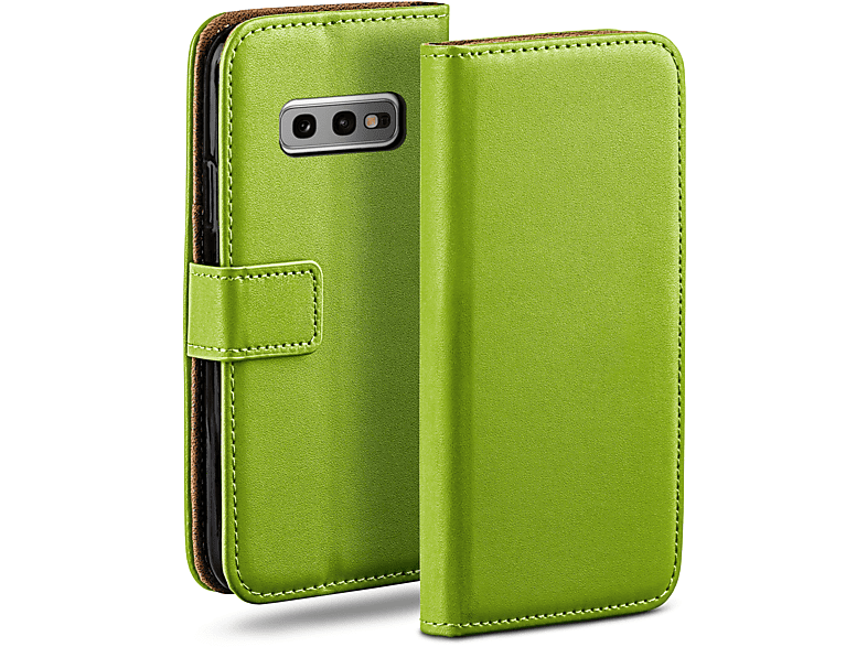 MOEX Book Case, Samsung, Bookcover, Galaxy Lime-Green S10e