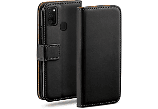 MOEX Book Case, Bookcover, Samsung, Galaxy M21, Deep-Black