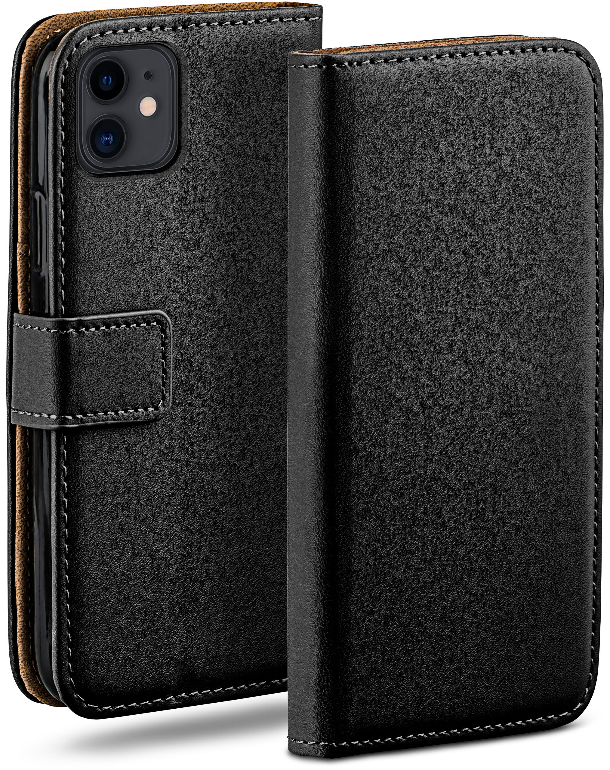 11, Bookcover, iPhone Book MOEX Case, Apple, Deep-Black