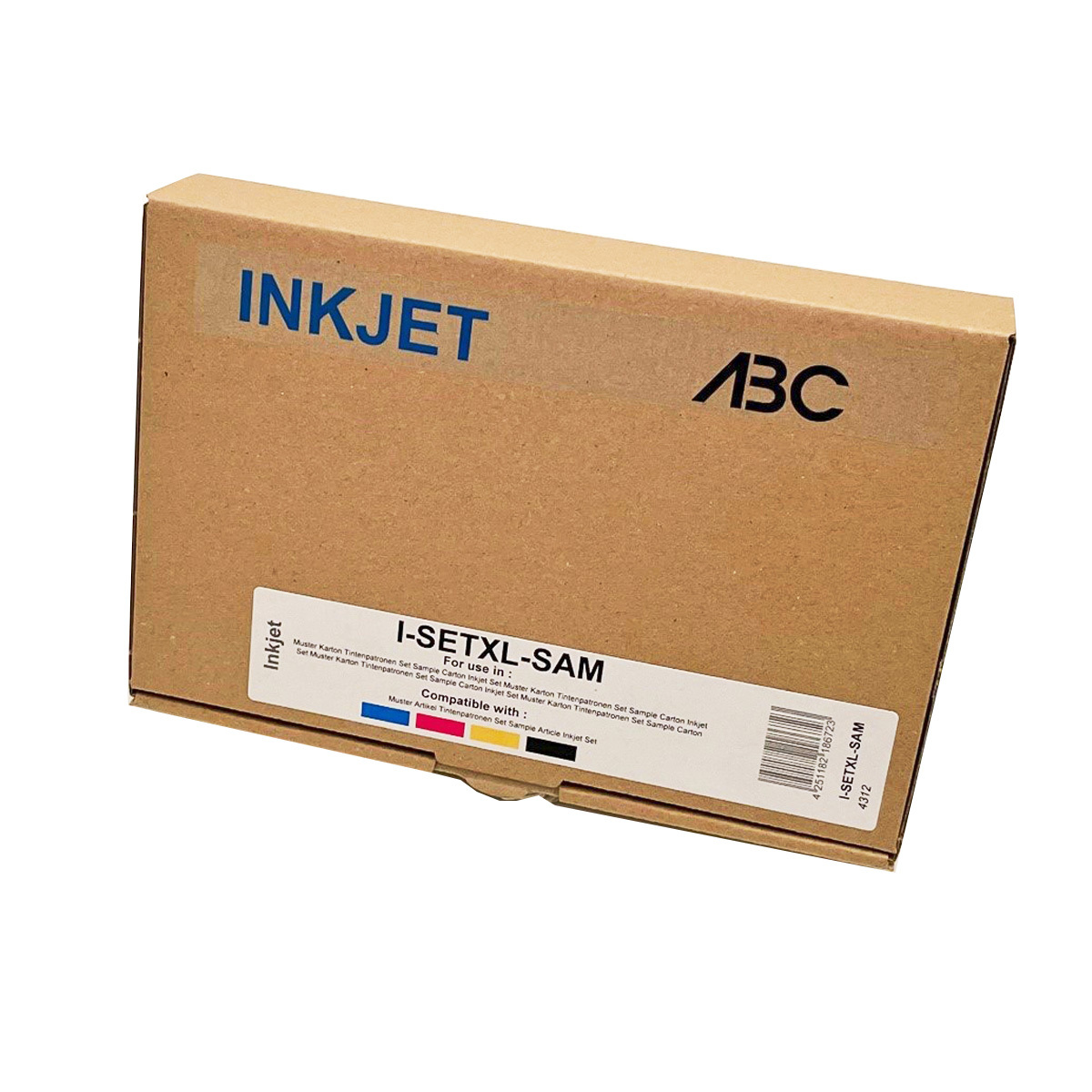 Set (520 521 PGI-520 CLI-521) 10x ABC Kompatibel Tinte CMYK