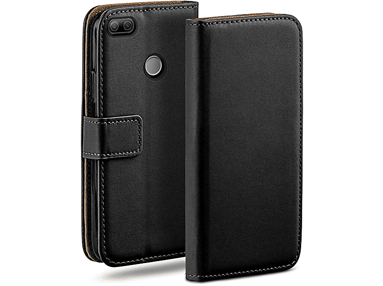 MOEX Book Case, Bookcover, Huawei, Honor 9 Lite, Deep-Black