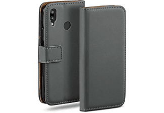 MOEX Book Case, Bookcover, Huawei, P20 Lite, Anthracite-Gray