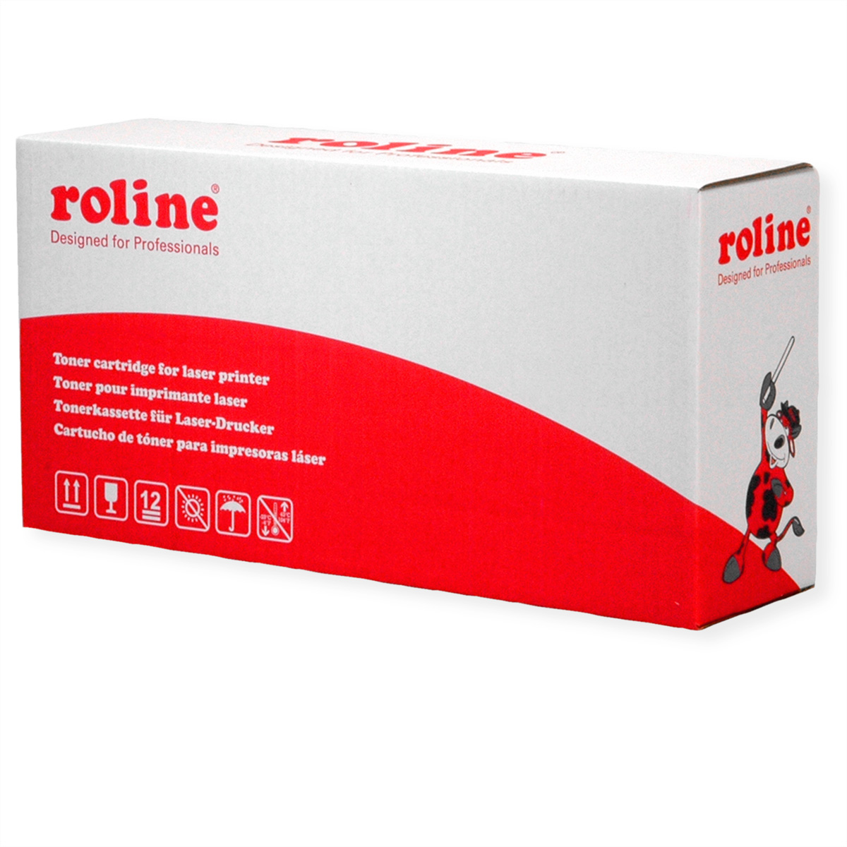 ROLINE Toner kompatibel TN-246Y gelb zu Toner (16101207) / TN-245Y