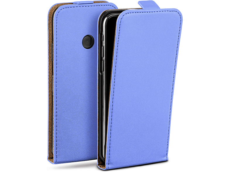 MOEX Flip Case, Flip Cover, Nokia, Lumia 520/525, Sky-Blue