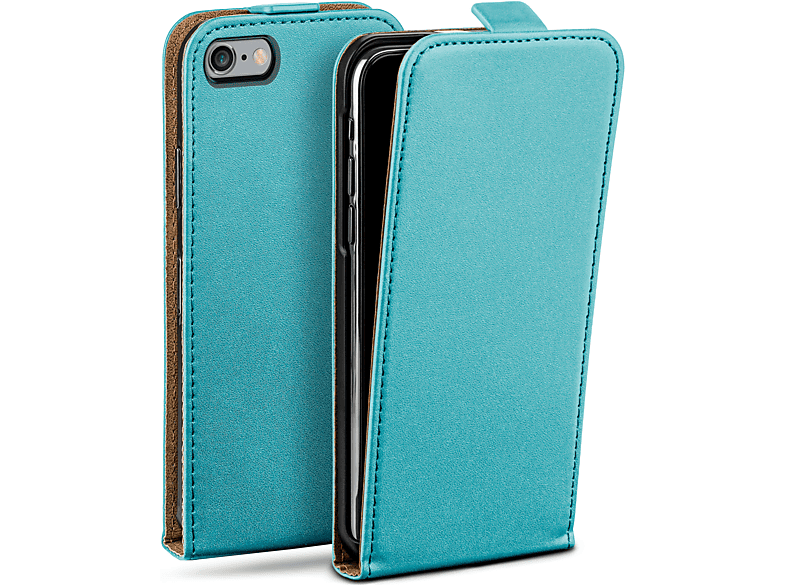 MOEX Flip Case, 6s Plus Apple, / iPhone Flip Plus, Aqua-Cyan 6 Cover