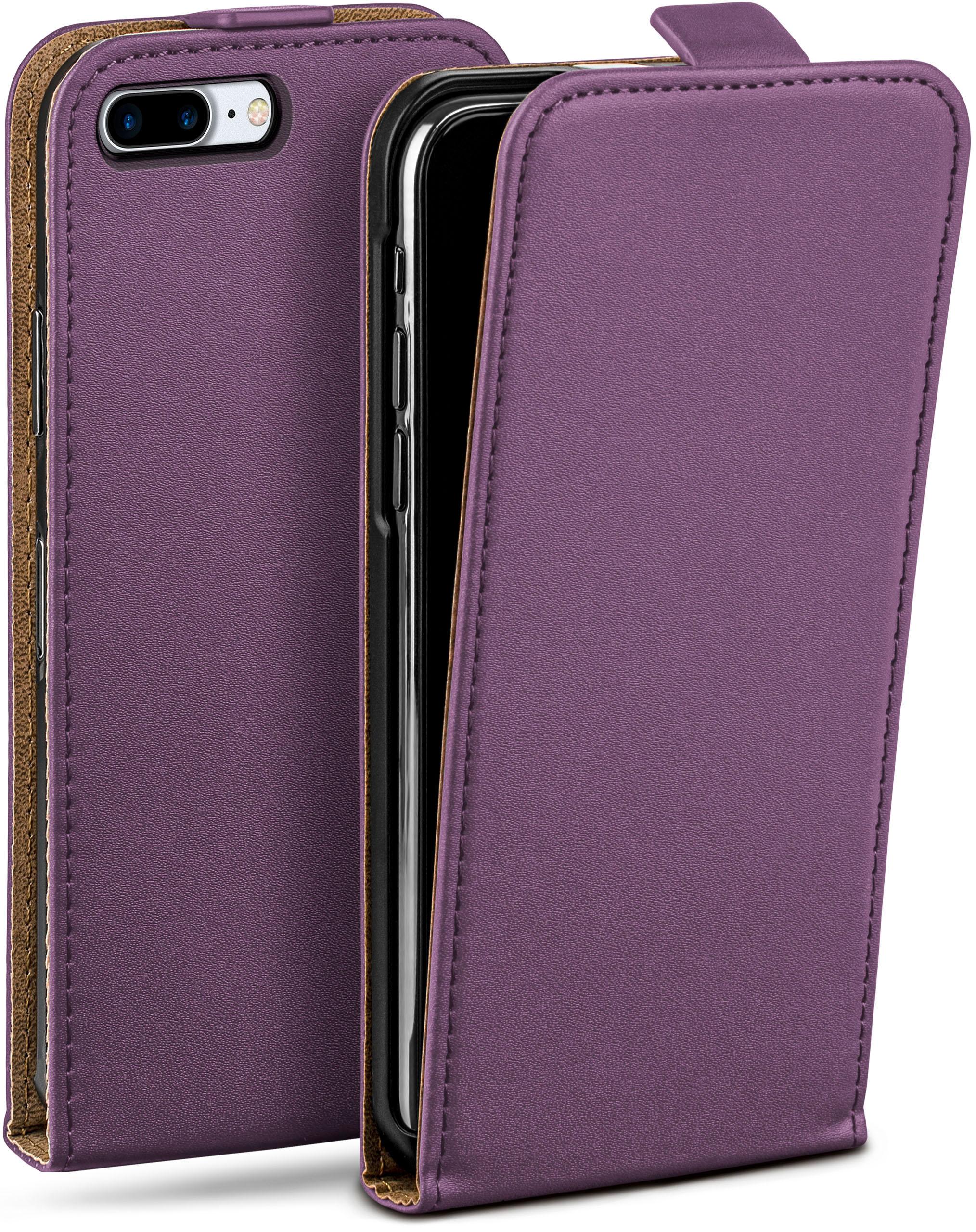 Cover, Flip Plus, iPhone Apple, Flip Indigo-Violet Plus Case, iPhone 8 7 MOEX /