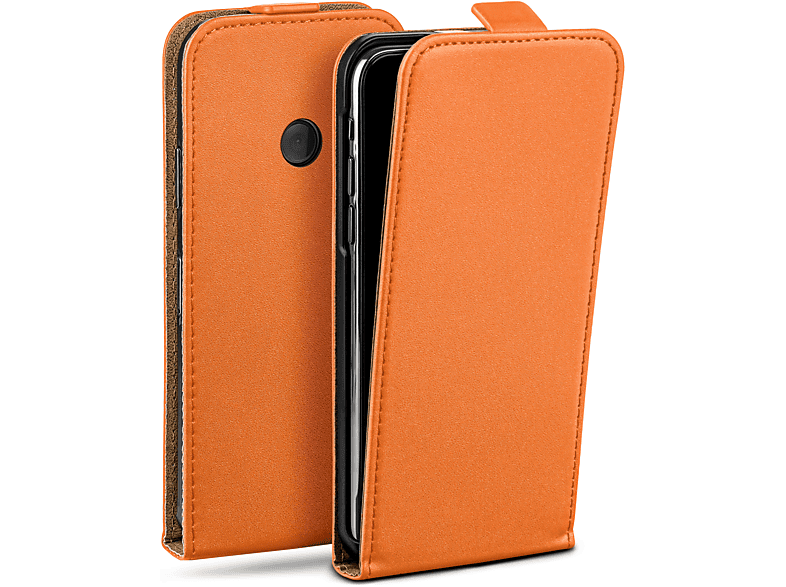 MOEX Flip Case, Flip Cover, Nokia, Lumia 520/525, Canyon-Orange