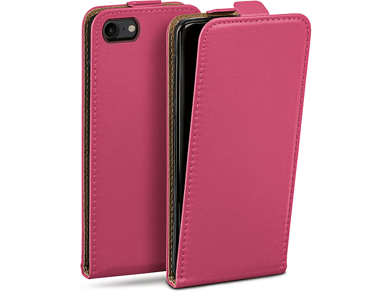Case, Flip iPhone MOEX Cover, SE Apple, Berry-Fuchsia Flip (2020),