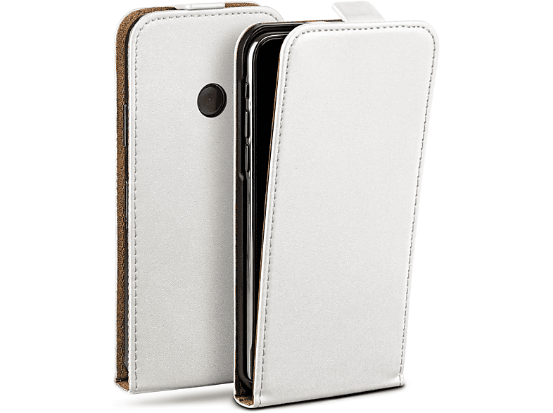 MOEX Flip Case, Flip 520/525, Lumia Pearl-White Cover, Nokia