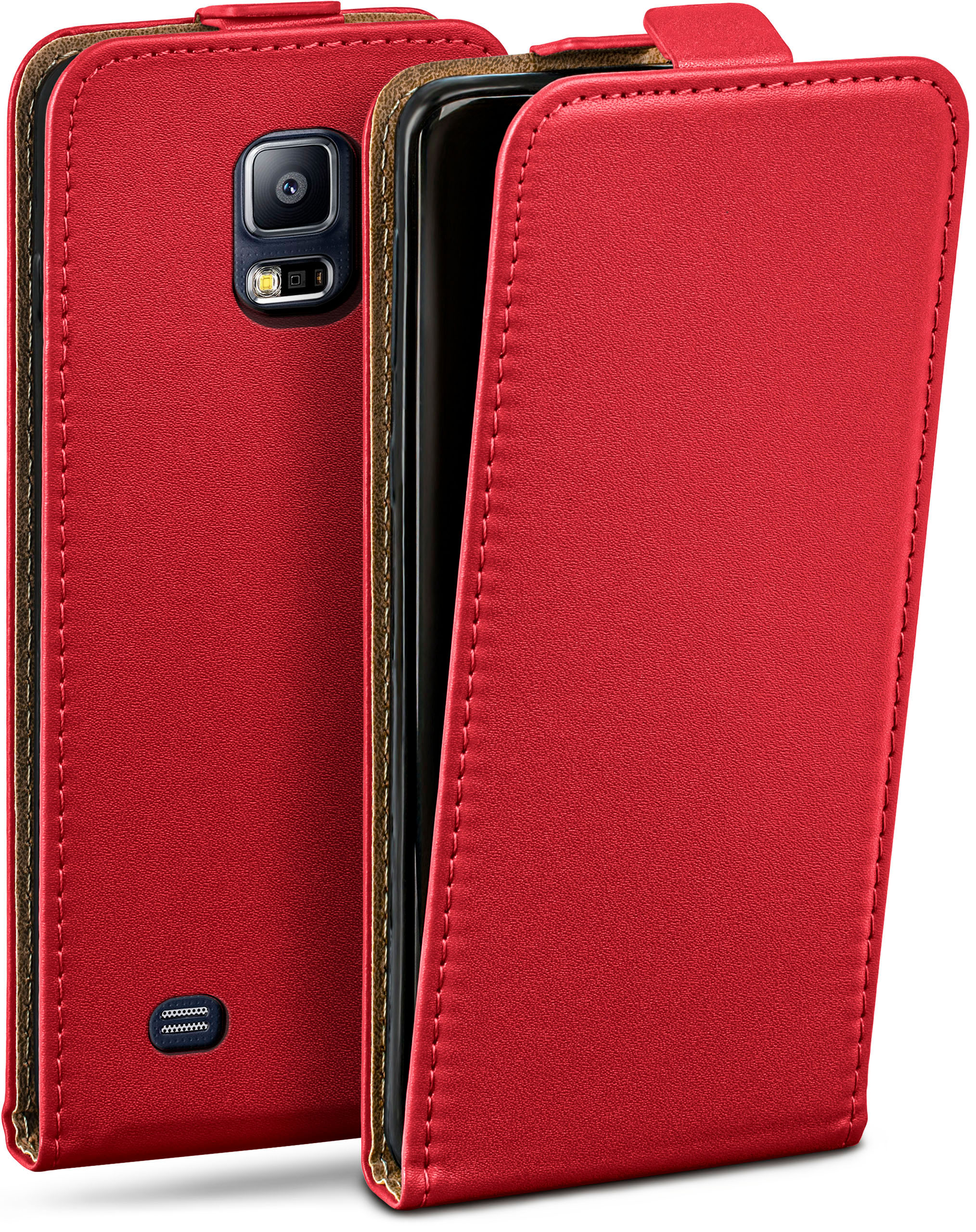 MOEX Flip Case, Blazing-Red / Galaxy S5 Samsung, Cover, Flip Neo, S5