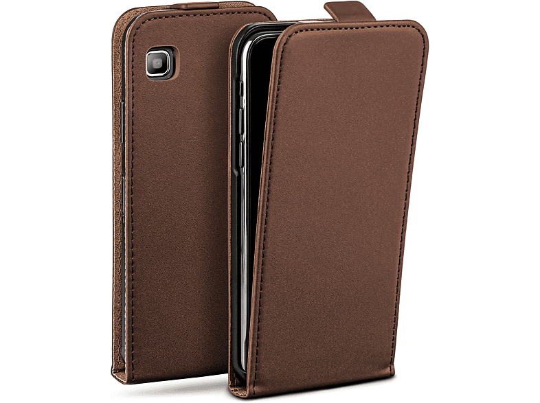 Oxide-Brown Samsung, Flip Cover, Flip S MOEX S Galaxy / Case, Plus,