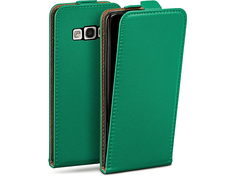 MOEX Flip Galaxy Emerald-Green Cover, Samsung, Neo, Case, / Flip S3 S3