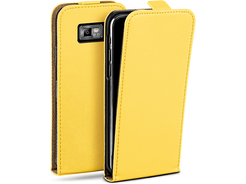 MOEX Flip Case, Flip Cover, Samsung, Galaxy S2 / S2 Plus, Acid-Yellow