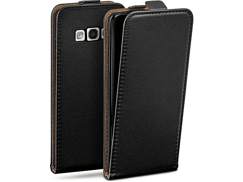 MOEX Flip Case, Galaxy Samsung, Deep-Black / Cover, S3 S3 Flip Neo