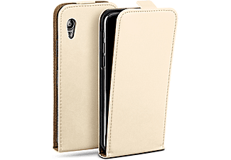 MOEX Flip Case, Flip Cover, Samsung, Galaxy Ace, Navajo-White