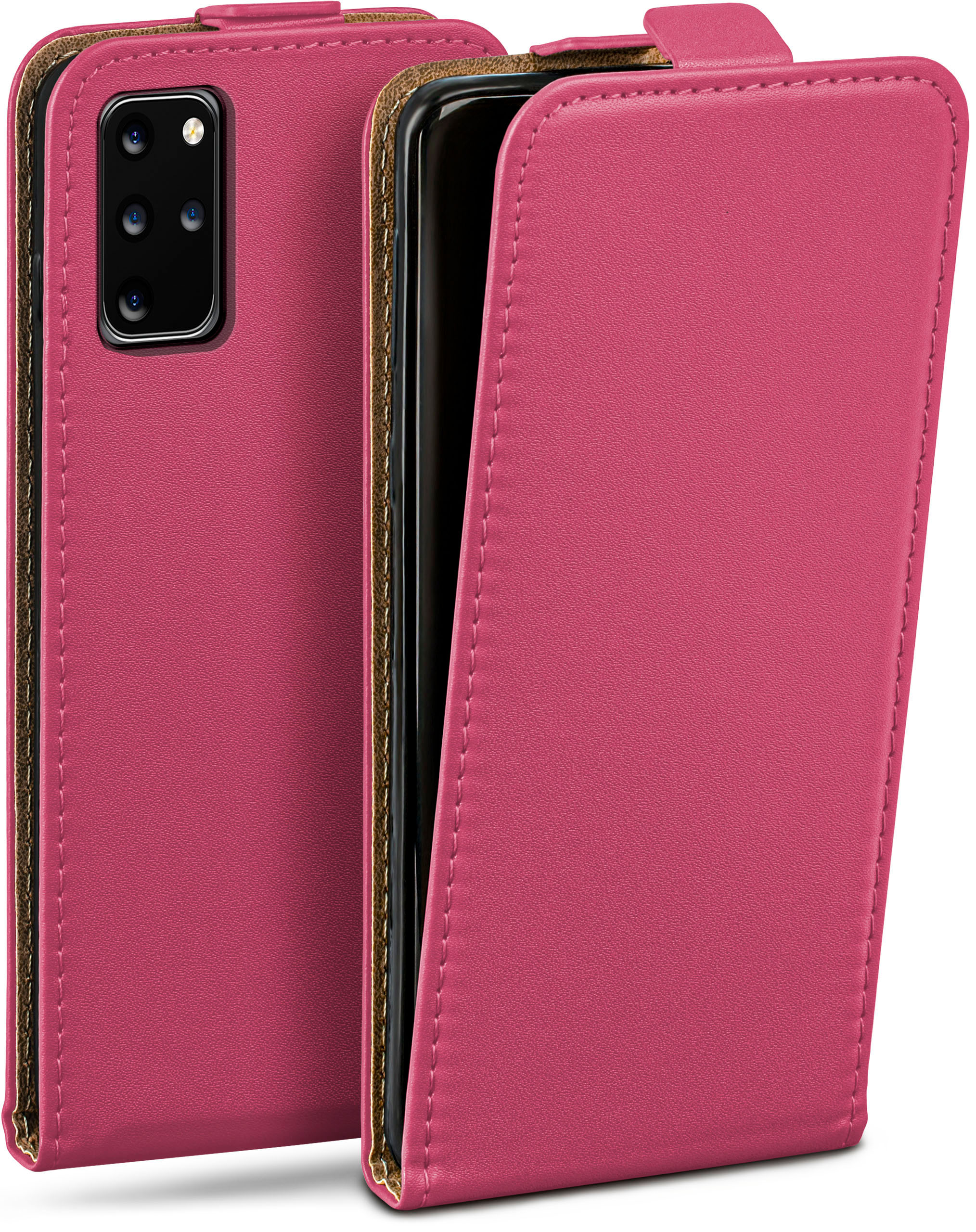 Case, Samsung, Flip / S20 Cover, Flip Plus 5G, Galaxy MOEX Berry-Fuchsia
