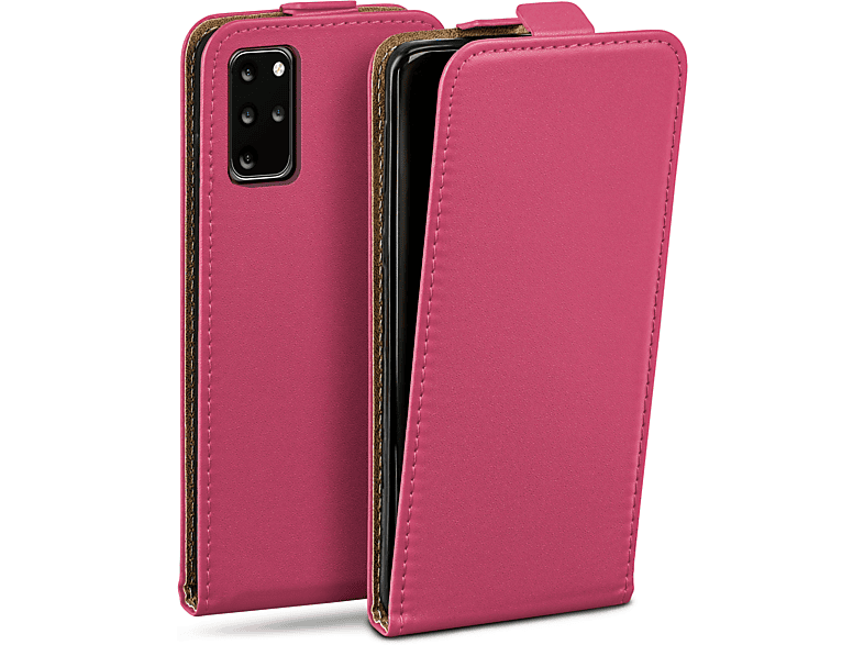 Flip Case, Samsung, S20 / Plus Flip MOEX Berry-Fuchsia Cover, Galaxy 5G,