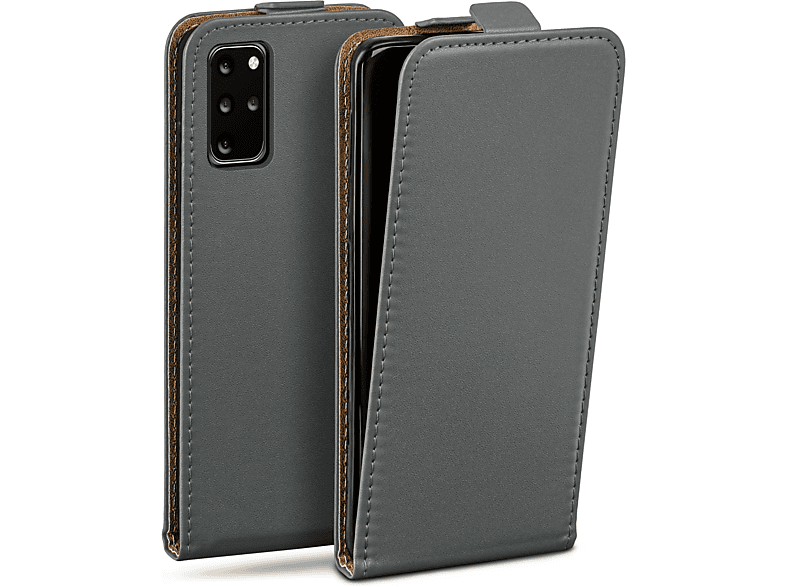 MOEX Flip Case, Flip Cover, Samsung, Galaxy S20 Plus / 5G, Anthracite-Gray