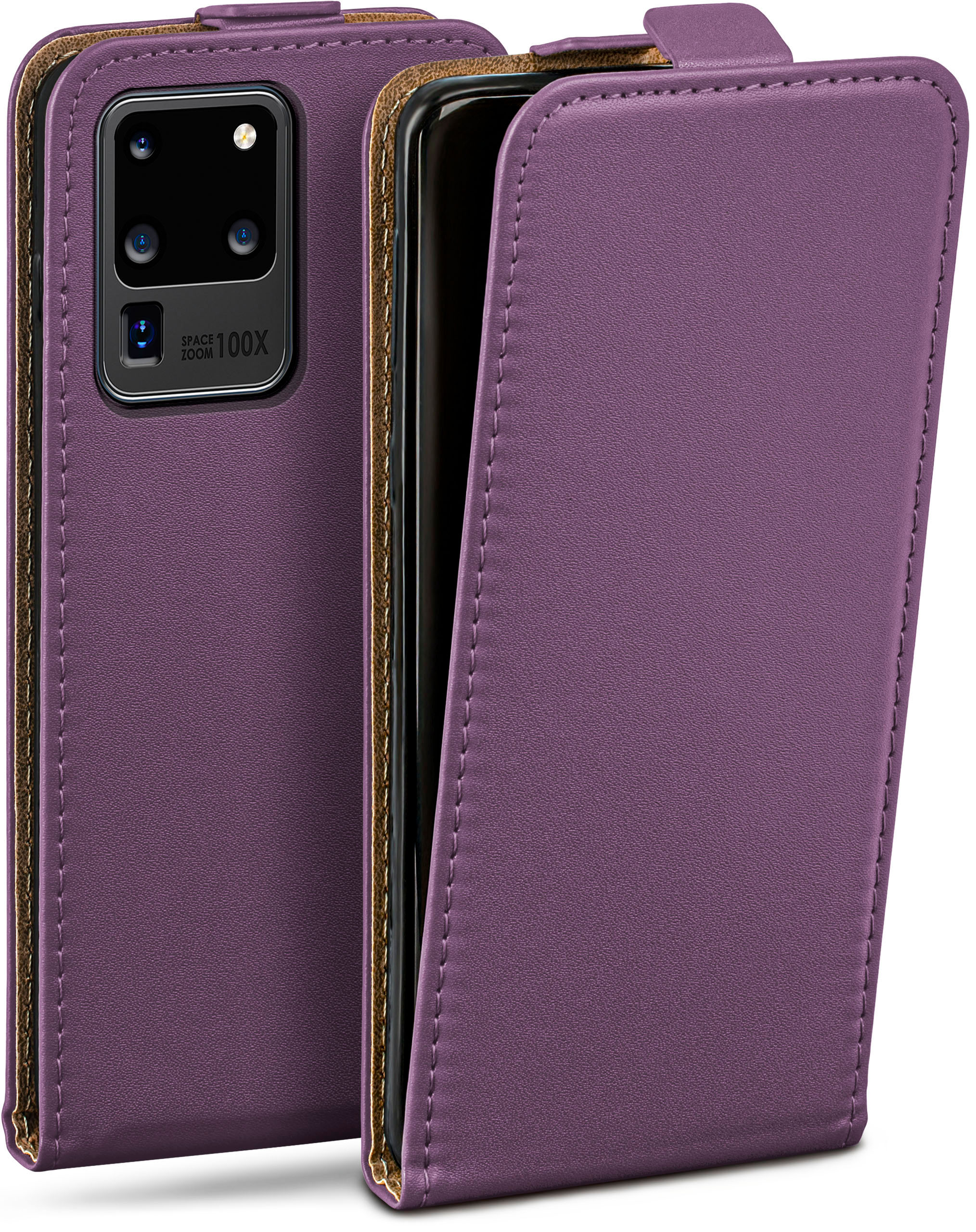 MOEX Flip Case, Cover, Indigo-Violet / Samsung, 5G, Ultra Flip Galaxy S20