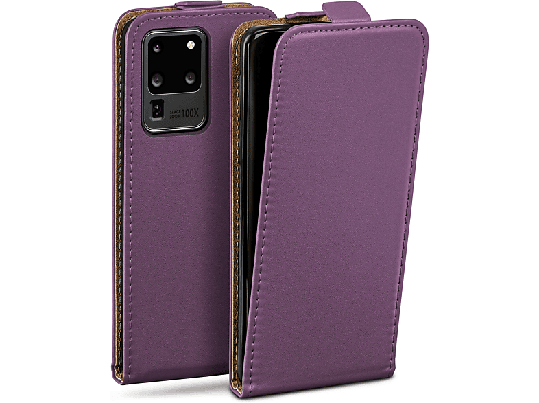 MOEX Flip Case, Cover, Indigo-Violet / Samsung, 5G, Ultra Flip Galaxy S20