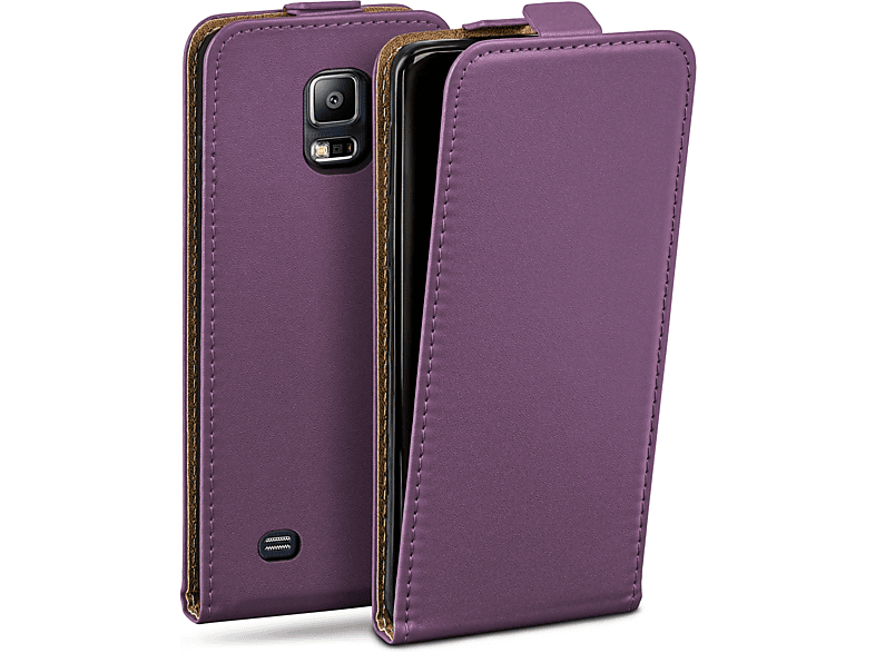 MOEX Flip Case, Flip Cover, Samsung, Galaxy S5 / S5 Neo, Indigo-Violet