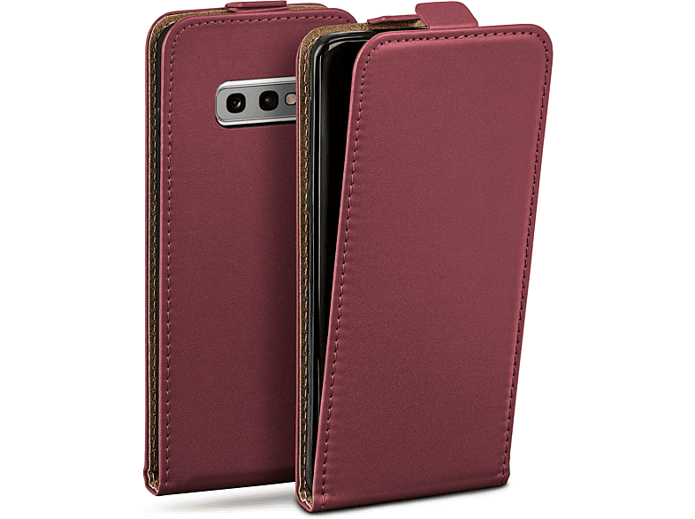 MOEX Flip Case, Flip Maroon-Red Cover, S20 / S20 Samsung, Galaxy 5G