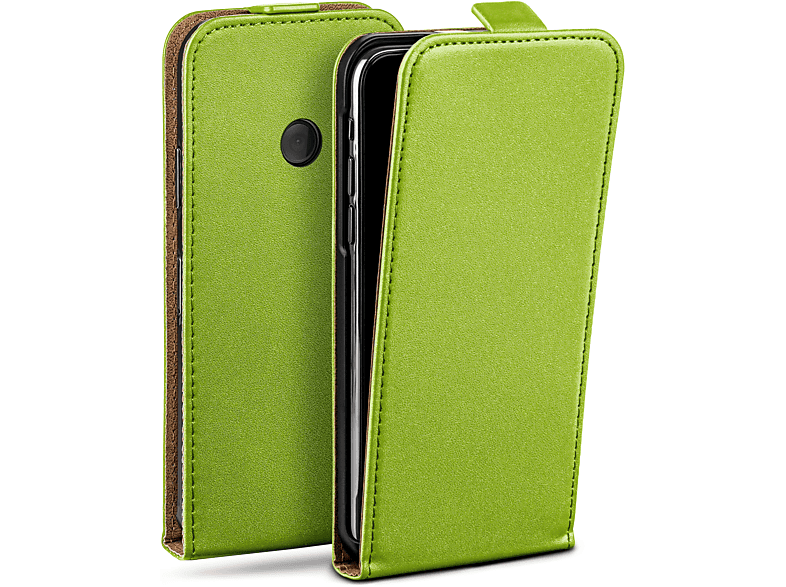 MOEX Flip Case, Flip Cover, Nokia, Lumia 520/525, Lime-Green | Flipcover