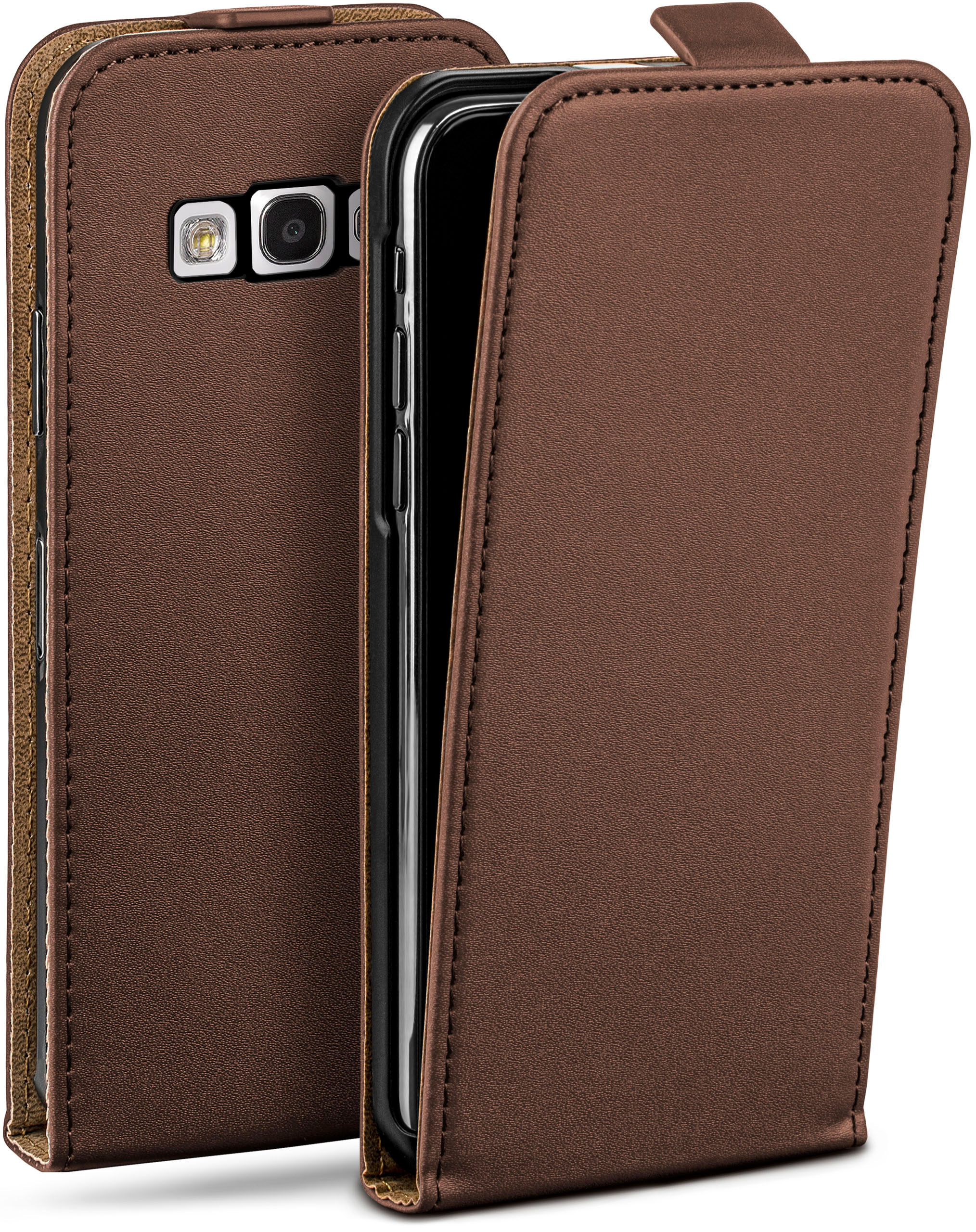 Case, Flip S3 Oxide-Brown Galaxy S3 Cover, Flip / Neo, MOEX Samsung,