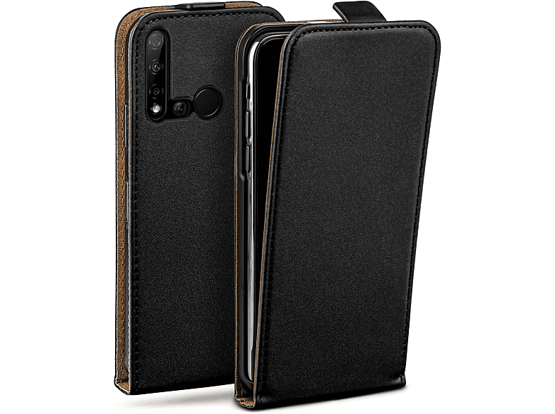 MOEX Flip Case, Flip Cover, Huawei, P20 Lite (2019), Deep-Black
