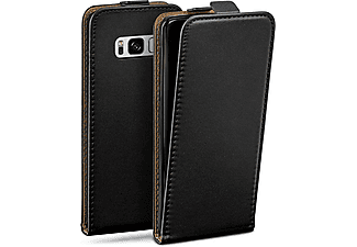 MOEX Flip Case, Flip Cover, Samsung, Galaxy S8, Deep-Black
