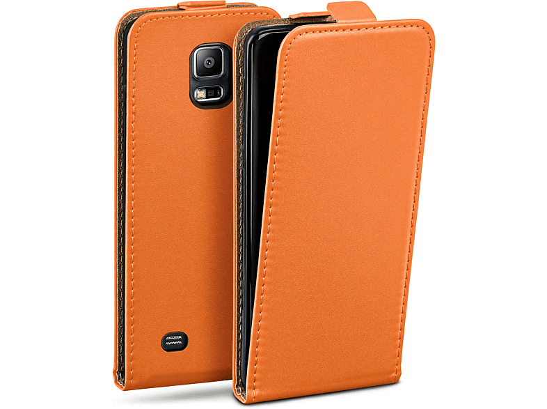 MOEX Flip Case, Galaxy Samsung, Neo, S5 Flip / S5 Cover, Canyon-Orange