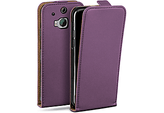 MOEX Flip Case, Flip Cover, HTC, One M8 / M8s, Indigo-Violet
