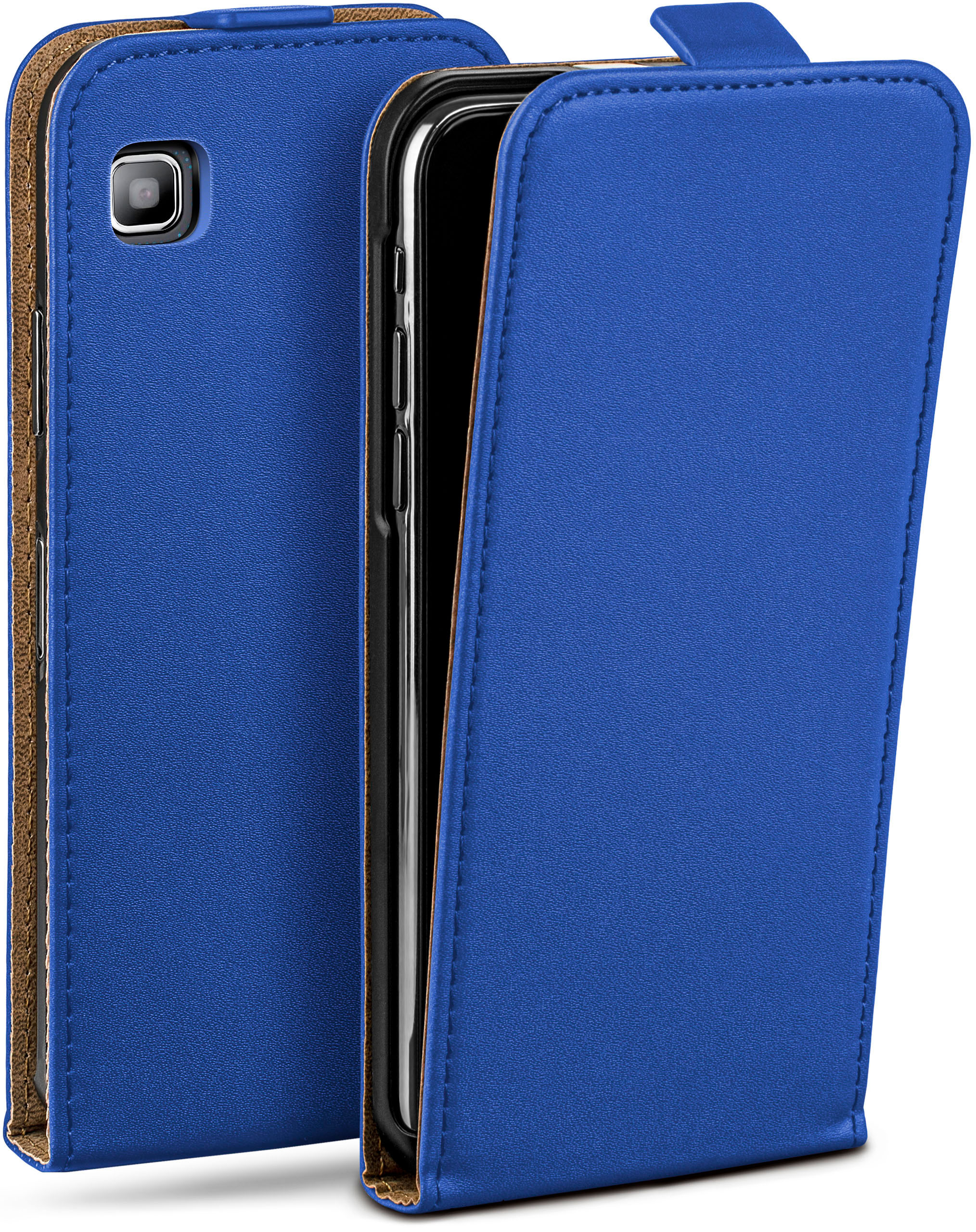 MOEX Flip Case, Flip Cover, Samsung, / S Plus, Royal-Blue Galaxy S
