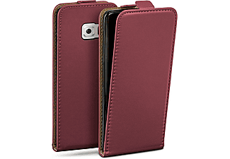 MOEX Flip Case, Flip Cover, Samsung, Galaxy S6, Maroon-Red