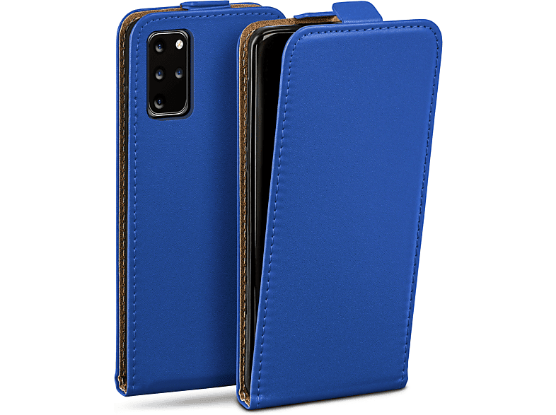 MOEX Flip Case, Flip Cover, Samsung, Galaxy S20 Plus / 5G, Royal-Blue