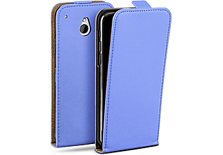 MOEX Flip Case, Flip Cover, HTC, One Mini, Sky-Blue