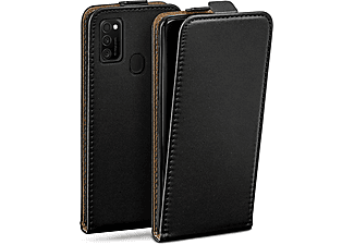 MOEX Flip Case, Flip Cover, Samsung, Galaxy M21, Deep-Black
