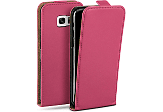 MOEX Flip Case, Flip Cover, Samsung, Galaxy S7 Edge, Berry-Fuchsia