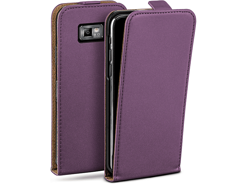 MOEX Flip Case, Flip Cover, Samsung, Galaxy S2 / S2 Plus, Indigo-Violet