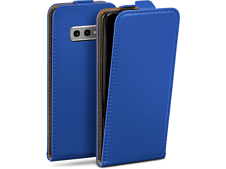 MOEX Case, Flip Samsung, 5G, S20 Galaxy Cover, Flip Royal-Blue / S20
