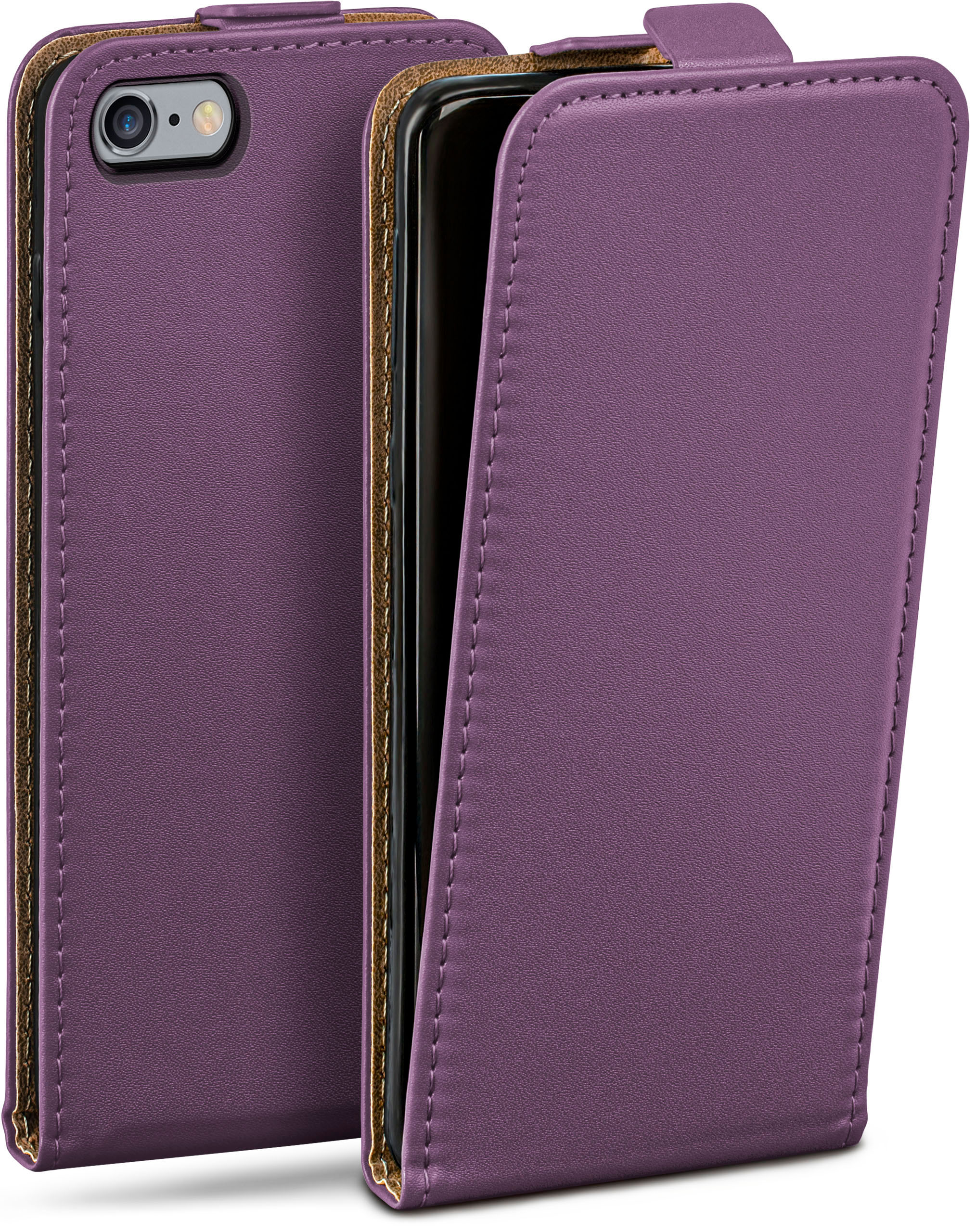 MOEX Flip Case, / Indigo-Violet iPhone 6, 6s Flip iPhone Cover, Apple