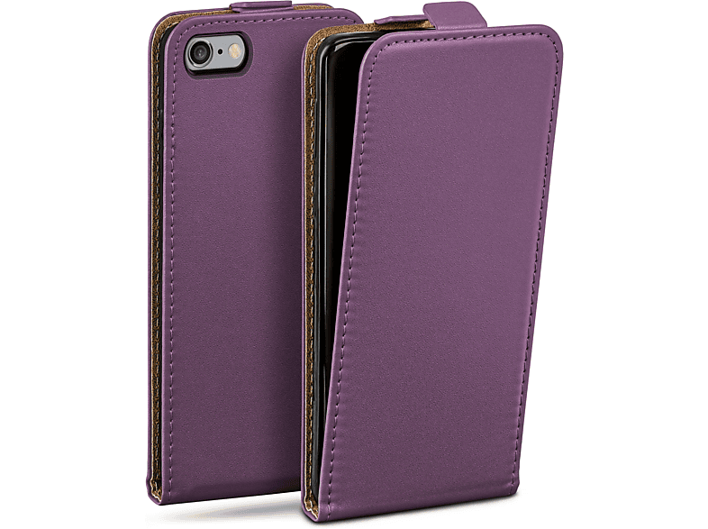 MOEX Flip Case, Flip Cover, Apple, iPhone 6s / iPhone 6, Indigo-Violet