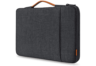 Funda portátil - 14 Pulgadas Maletín para Portátil 14'' Chromebook Notebook Ultrabook 14 ECC, 15" Surface Laptop gris |