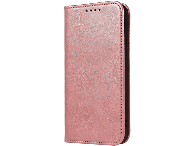 HBASICS Handyhülle für Huawei P40, Bookcover, Huawei, Huawei P40, Rosa | Bookcover