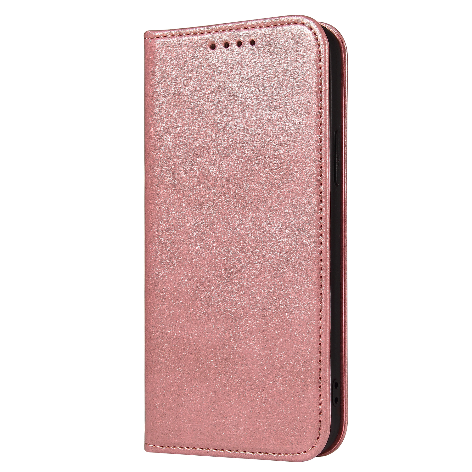 HBASICS Handyhülle Samsung Galaxy für Samsung Galaxy J7 2018, Bookcover, Rosa Samsung, J7 2018,