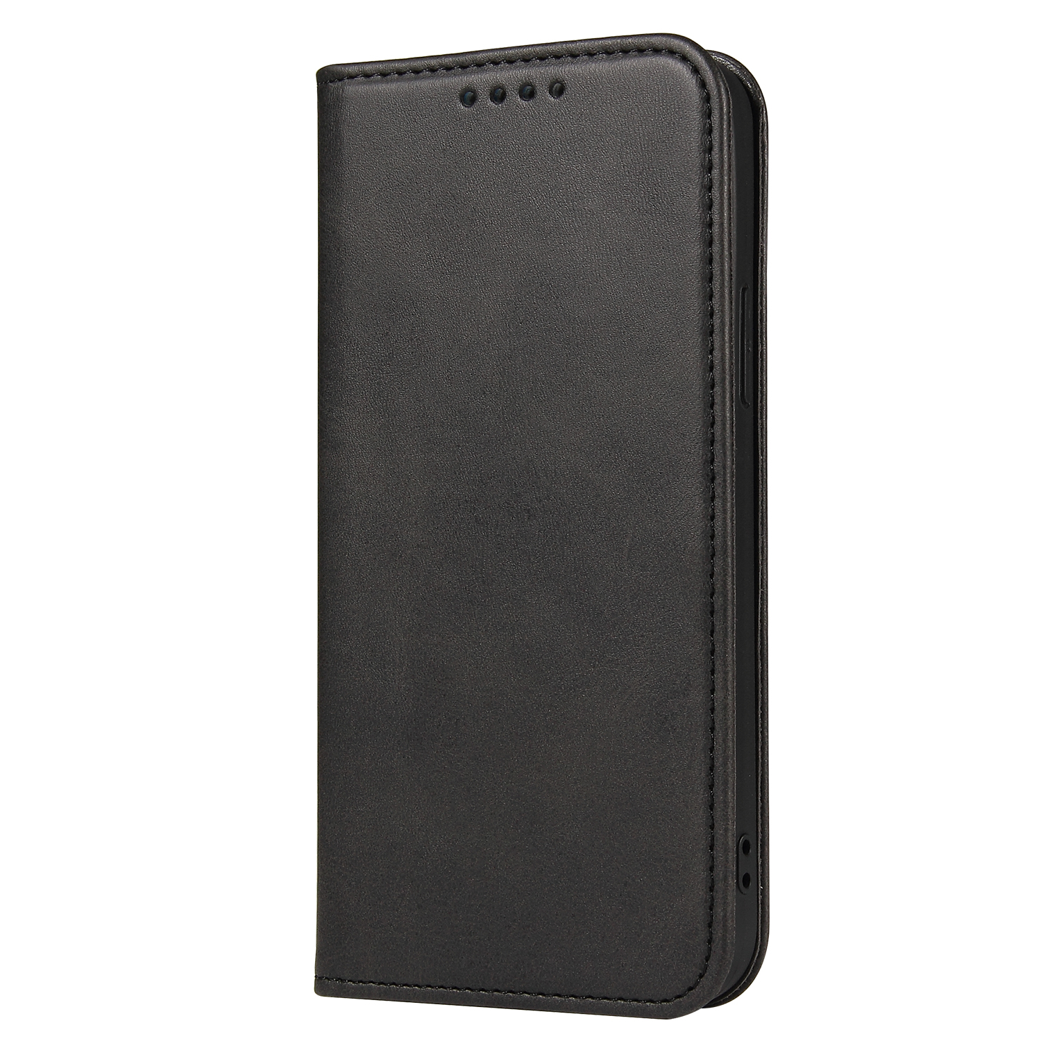 HBASICS Handyhülle für Samsung Galaxy S10e, Schwarz Bookcover, Samsung, S10e, Samsung Galaxy