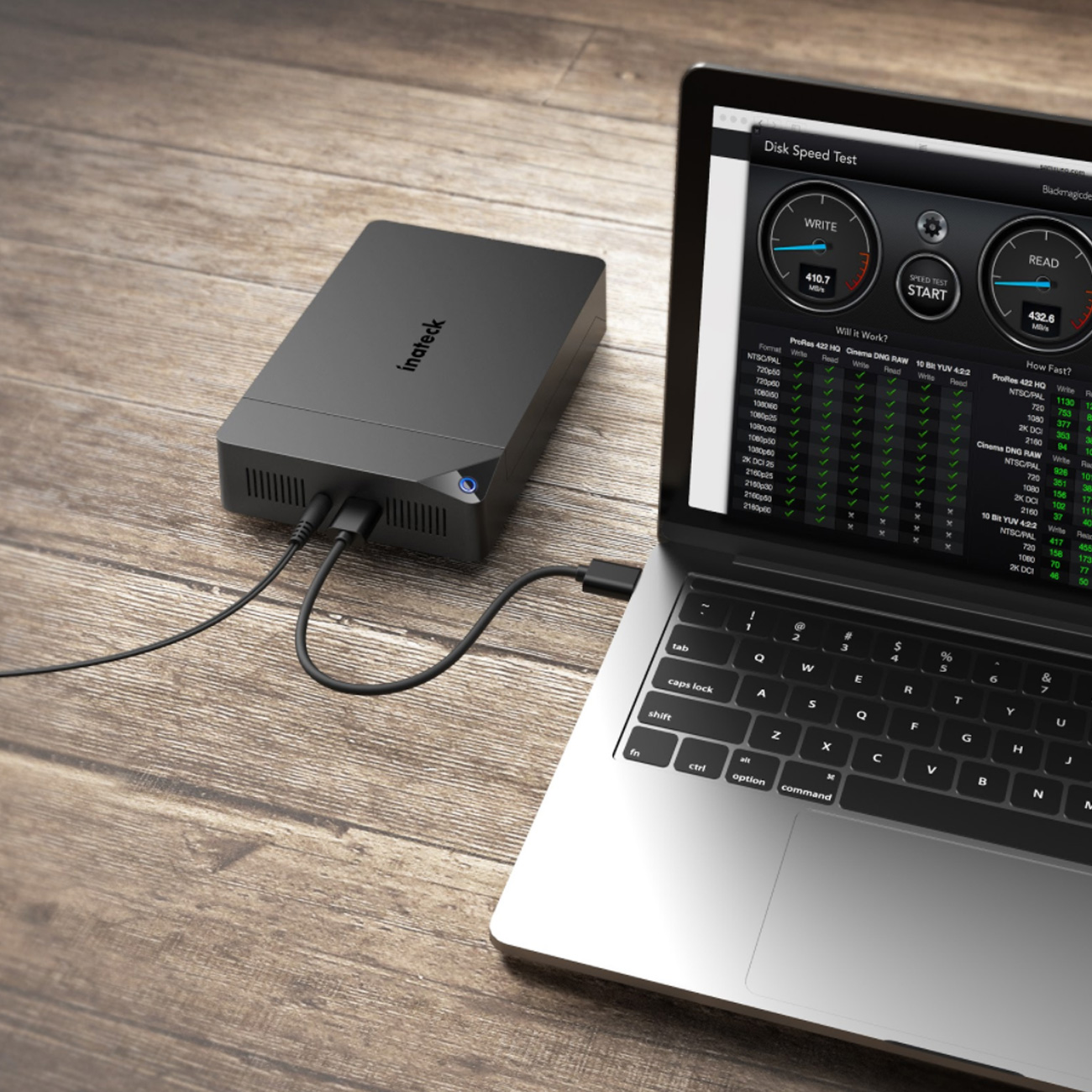 INATECK USB 3.0 zu Festplattengehäuse, Gehäuse HDD HDD SATA SSD Externes black SATA und 2,5”/ 3,5” für Festplattengehäuse