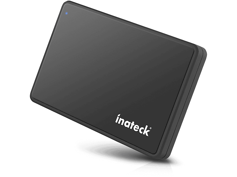 INATECK Festplattengehäuse 2.5 Zoll USB 3.0 für 9.5mm 7mm SATA SSD HDD, FE2004