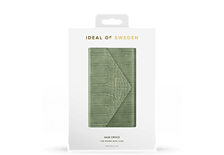 IDEAL OF SWEDEN IDECSS20-I7-210, Bookcover, Apple, Apple iPhone 6(S), Apple iPhone 7, Apple iPhone 8, Apple iPhone SE (2020), Sage Croco