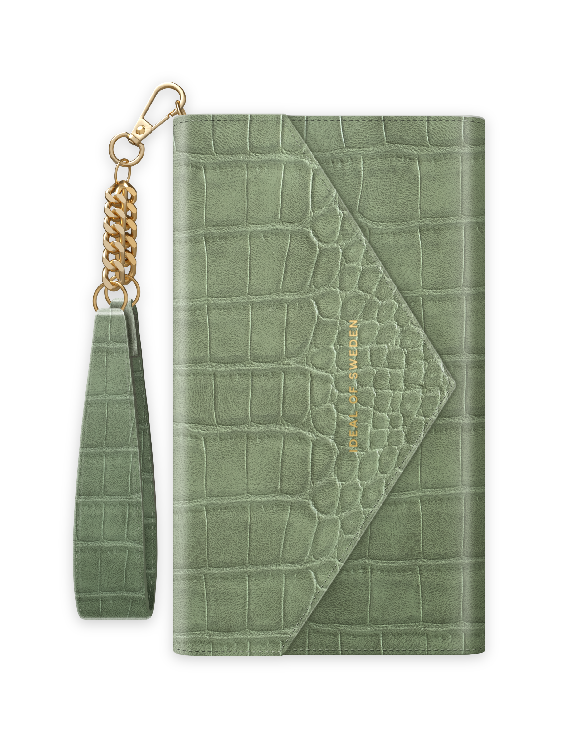 Bookcover, IDECSS20-I1961-210, Croco Sage IDEAL SWEDEN OF 11, Apple, iPhone Apple Apple iPhone XR,